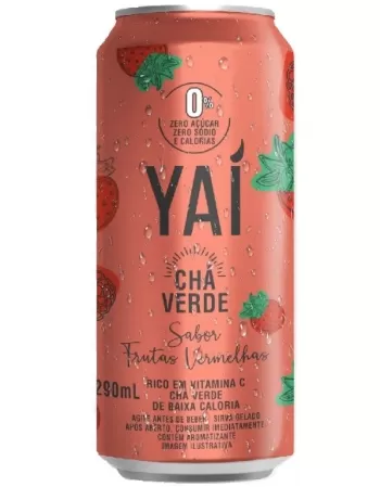 YAI CHA VERDE FRUTAS VERMELHAS  290ML