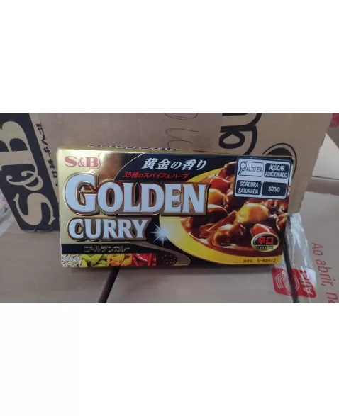 GOLDEN CURRY S&B KARAKUCHI 198G