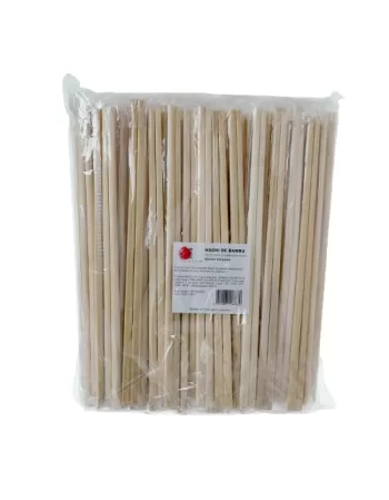 HASHI DE BAMBU CHANFRADO HINATA 100 PARES