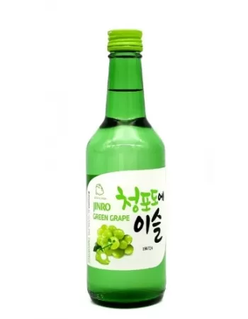 SAQUE SOJU JINRO UVA VERDE 360ML