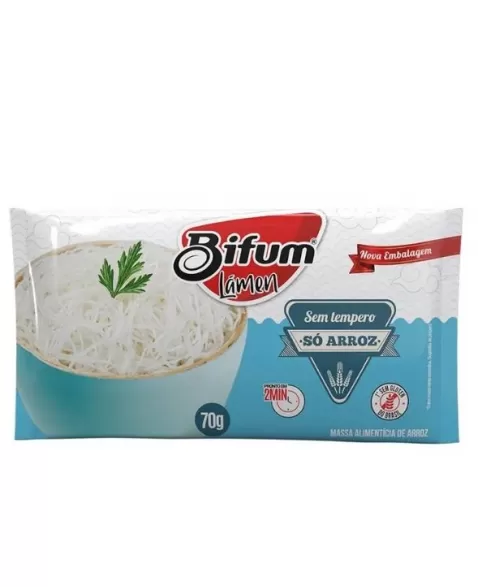 MASSA INST. SÓ ARROZ BIFUM - 70G