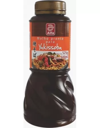 MOLHO P/ YAKISSOBA ALFA 500ML