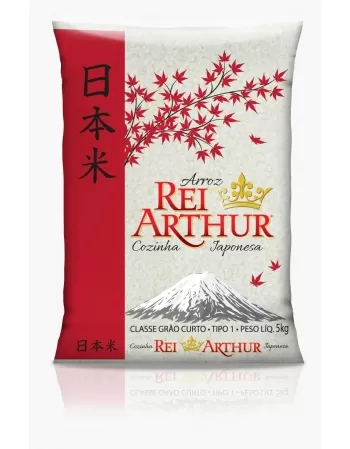 ARROZ JAPONES CURTO REI ARTHUR 5KG