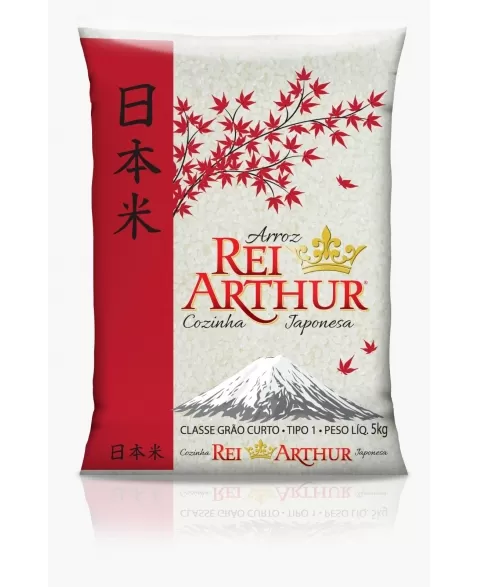 ARROZ JAPONES CURTO REI ARTHUR 5KG