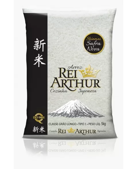 ARROZ JAPONES LONGO REI ARTHUR 5KG