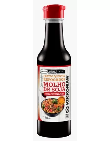 MOLHO SHOYU TRADICIONAL KIKKOMAN (PRATOS QUENTES) 150 ML