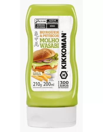 MOLHO WASABI KIKKOMAN 210G