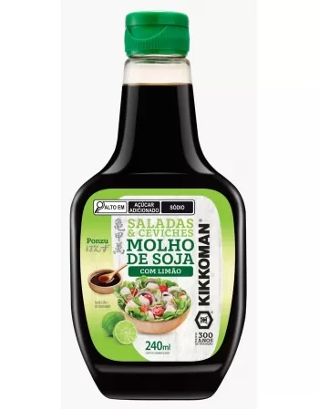 MOLHO DE SALADA C LIMAO KIKKOMAN 240ML