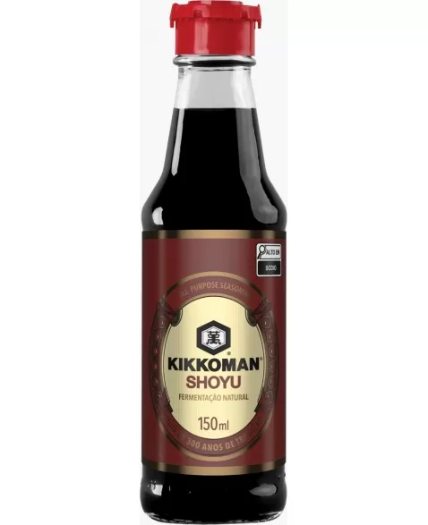 SHOYU FERMENTAÇAO NATURAL 150ML KIKKOMAN