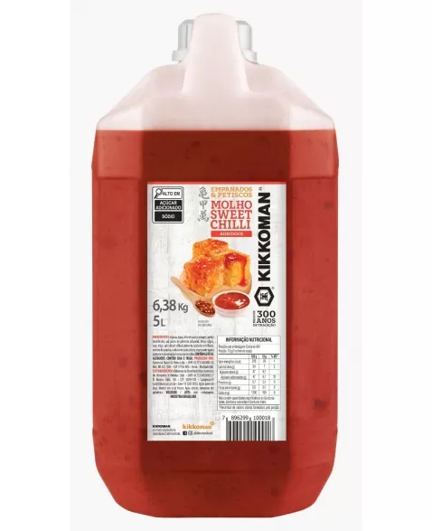 MOLHO SWEET CHILLI KIKKOMAN 5 LTS