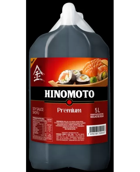 MOLHO P/SHOYU PREMIUM HINOMOTO 5L