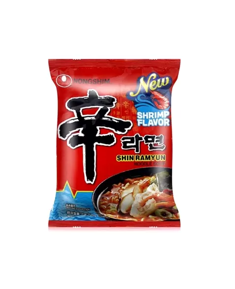 MACARRÃO INSTANTÂNEO CAMARÃO (NONGSHIM) - 120G