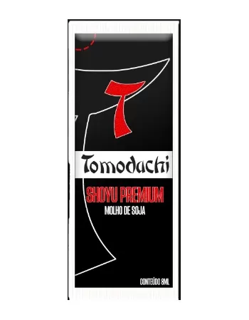 SHOYU PREMIUM SACHÊ (TOMODACHI) - C/250UN DE 8ML