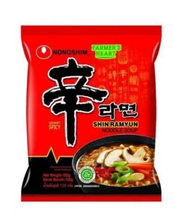 MACARRÃO INST. COGUMELO PICANTE (NONGSHIM) - 120G