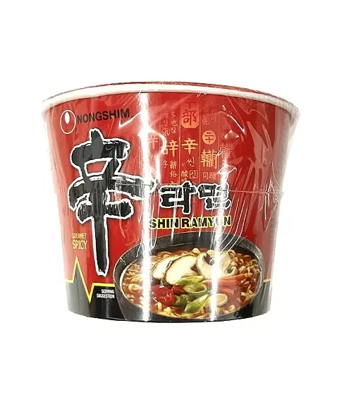 MACARRÃO INST. COGUMELO PICANTE (NONGSHIM) - 117G