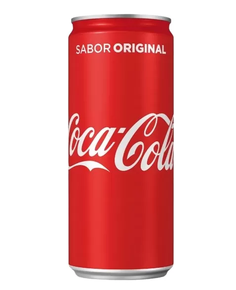 LATA DE REFRIGERANTE (COCA-COLA) - 310ML