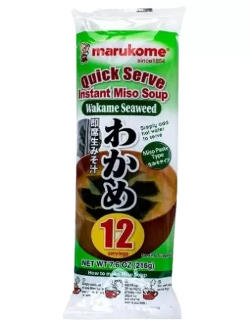 PREP P SOPA MISO SOUP SOUSEKI WAKAME 216G MARUKOME