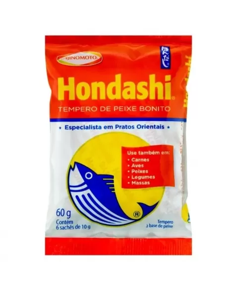 TEMPERO P/ PEIXE HONDASHI 60G