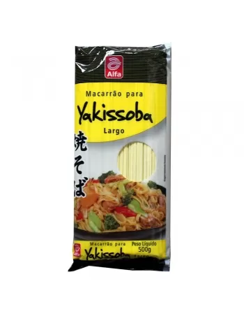 MACARRAO YAKISSOBA ALFA LARGO 500G