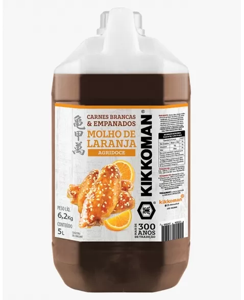 MOLHO DE LARANJA KIKKOMAN 5 LITROS