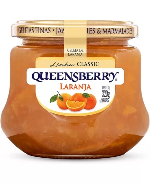 GELEIA DE LARANJA 320G CLASSIC QUEENSBERRY