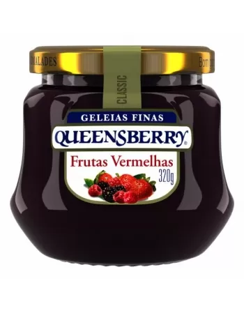 GELEIA DE FRUTAS VERM. 320G CLASSIC QUEENSBERRY