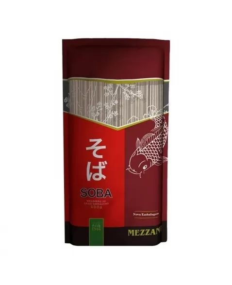 MACARRAO SOBA MEZZANI 500G