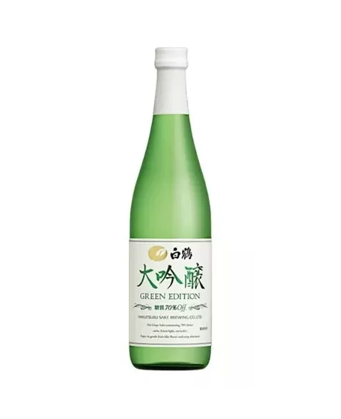 HAKUTSURU SAKE GREEN EDTION 720 ML