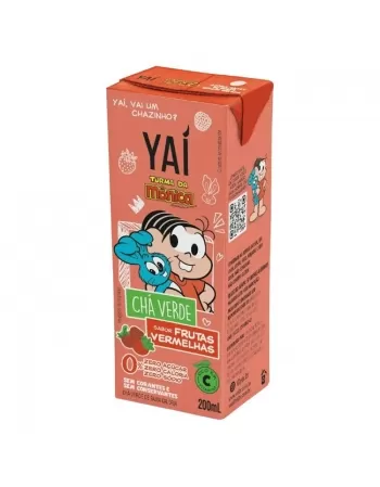 YAI CHA VERDE FRUTAS VERMELHAS TM 200ML