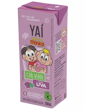 YAI CHA VERDE TM UVA 200ML