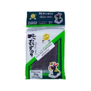 Alga Nori Marinha Okazunori com 8uni 20g