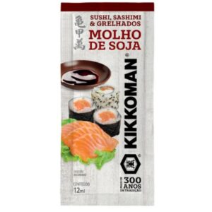 SHOYU SUSHI SASHIMI SACHÊ KIKKOMAN COM 200UN DE 8ML