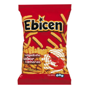 Salgadinho Camarão Ebicen 60g